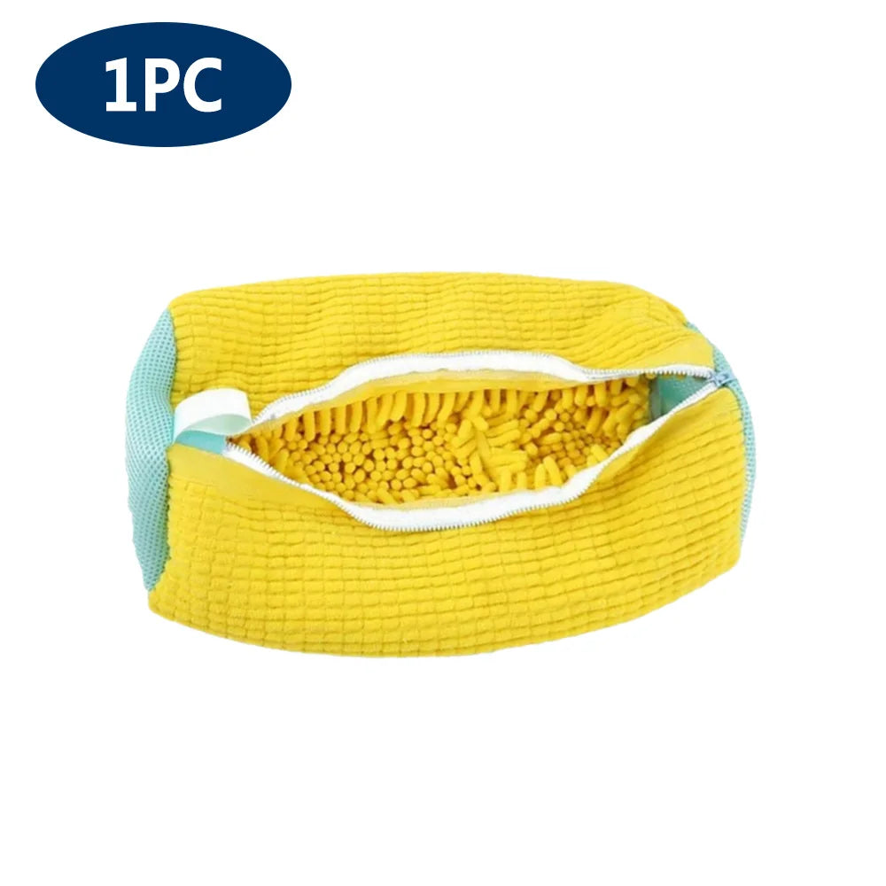 Shoe Washing Machine Bag Reusable Sneaker Cleaning Bag for Washer Dryer Protective Mesh Laundry Bag for Tennis Shoes All Size
