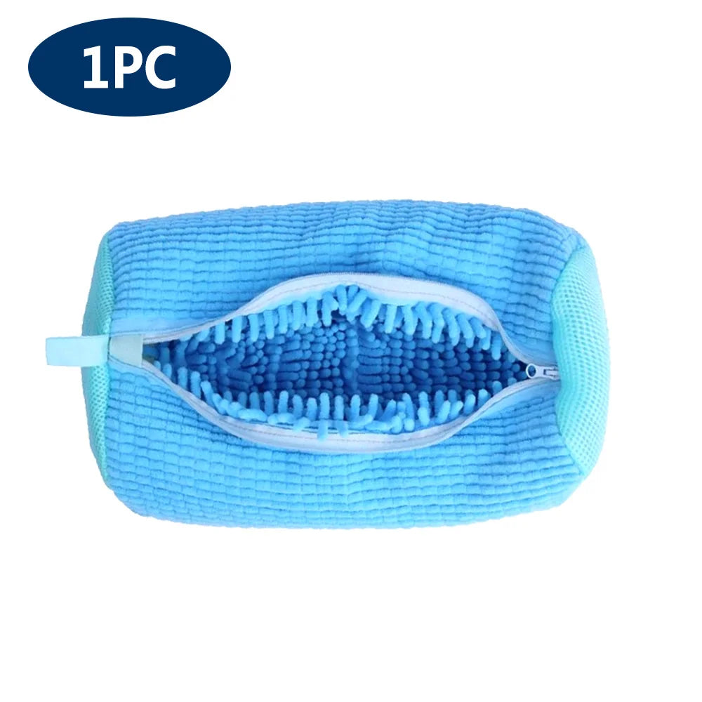 Shoe Washing Machine Bag Reusable Sneaker Cleaning Bag for Washer Dryer Protective Mesh Laundry Bag for Tennis Shoes All Size