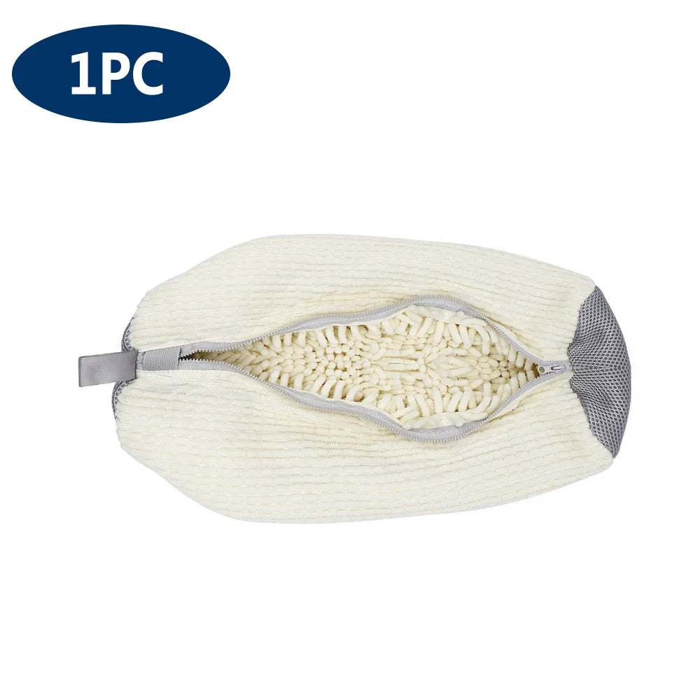Shoe Washing Machine Bag Reusable Sneaker Cleaning Bag for Washer Dryer Protective Mesh Laundry Bag for Tennis Shoes All Size
